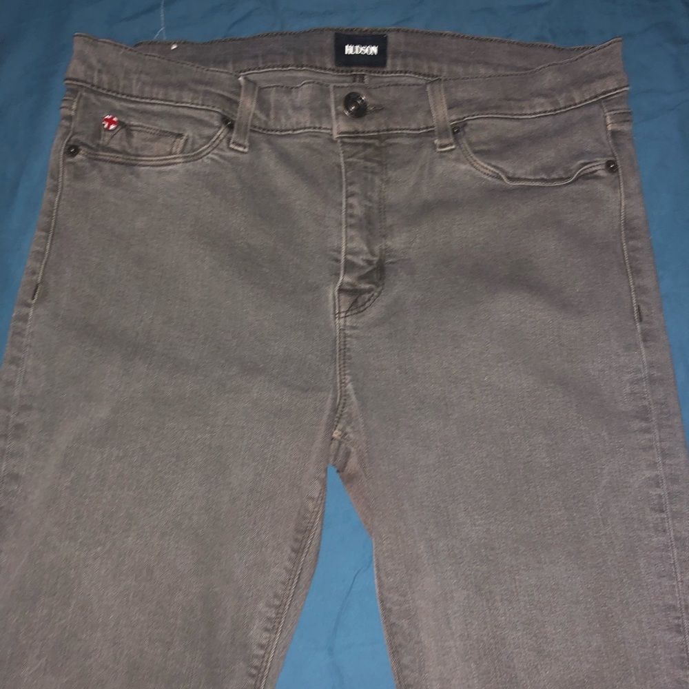 Green Hudson Jeans (new + never worn)
